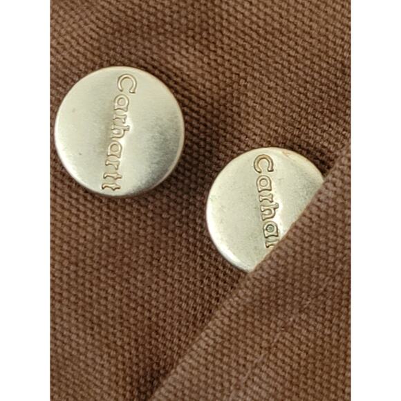 Carhartt Insulated Quilted Men Coverall Duck Brown Made in USA - Size 48 Short - Picture 6 of 12